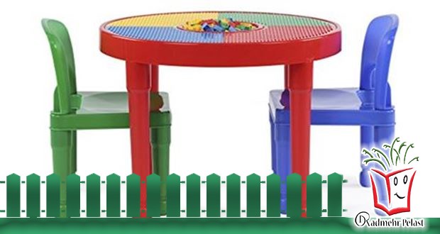 قیمت میز پلاستیکی کودک گرد رنگی